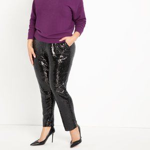 Eloquii Elements Sequin Jogger